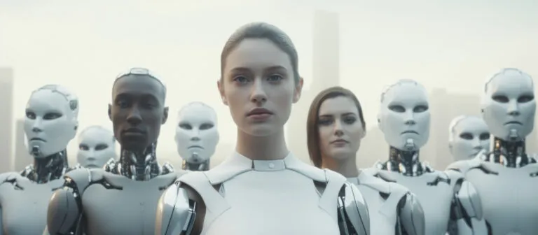 AI-generated digital human used in marketing and media production
