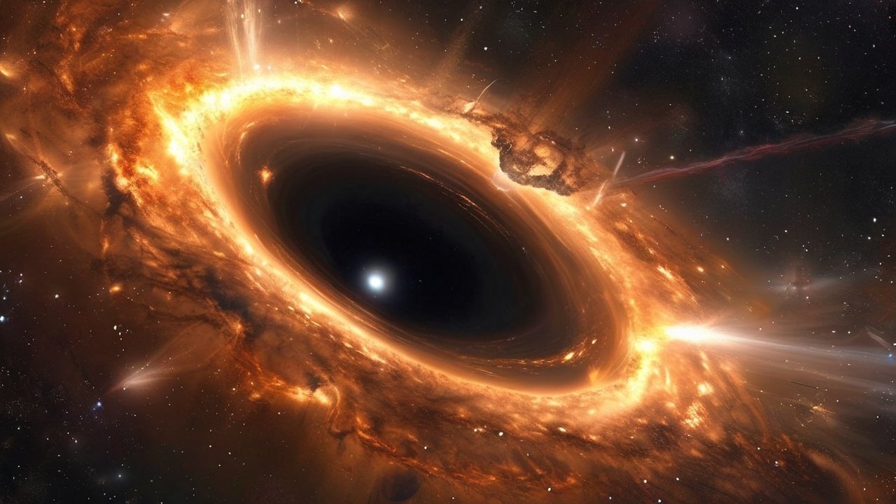 astronomers detect black hole — Astronomers Detect Black Hole ‘Starving’ Its Host