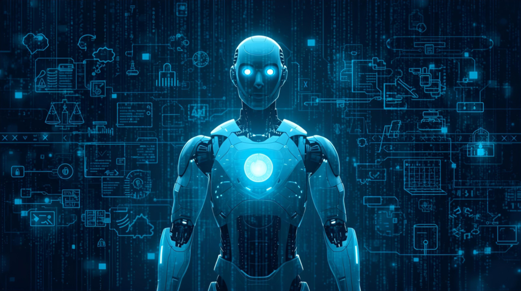 toy robot symbolizing Anthropic AI regulation, AI safety and preventing AI-driven catastrophes