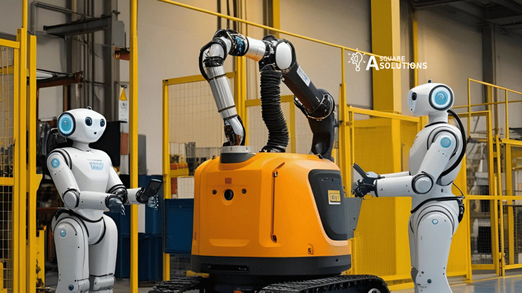 Operator controlling robot remotely