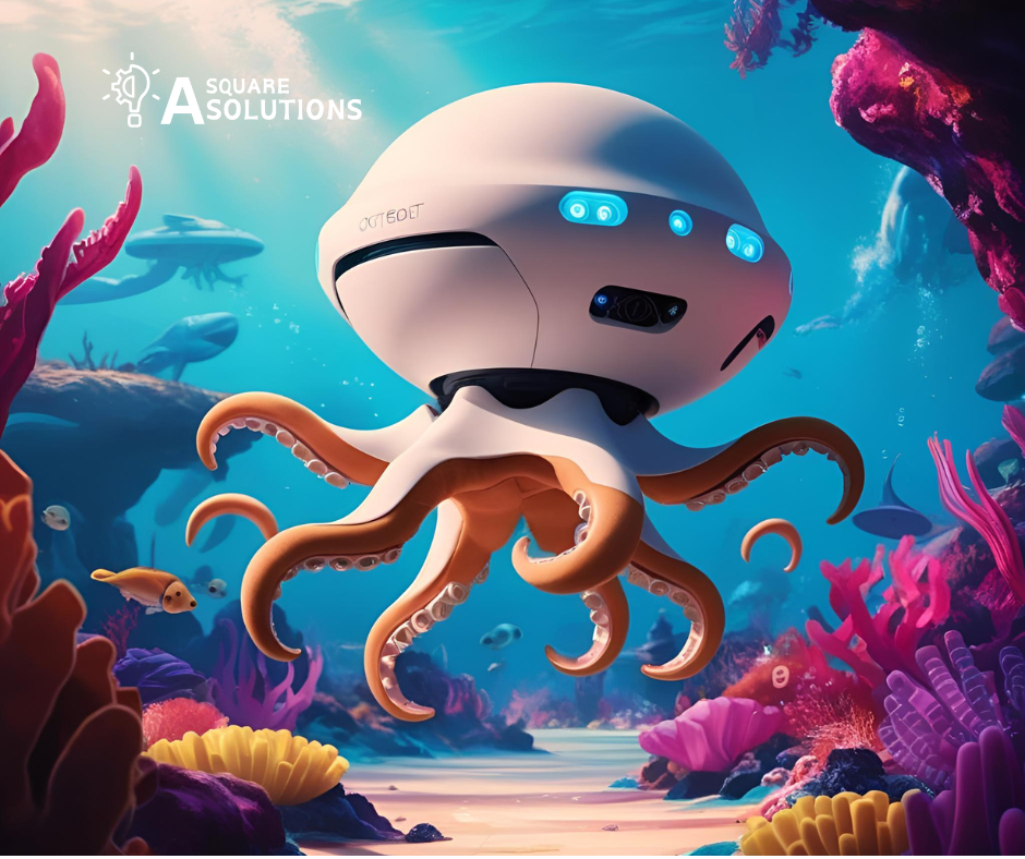 Octobot soft robot prototype inspired by octopus biology