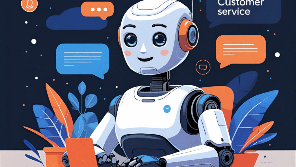 AI chatbot interface for customer support and engagement