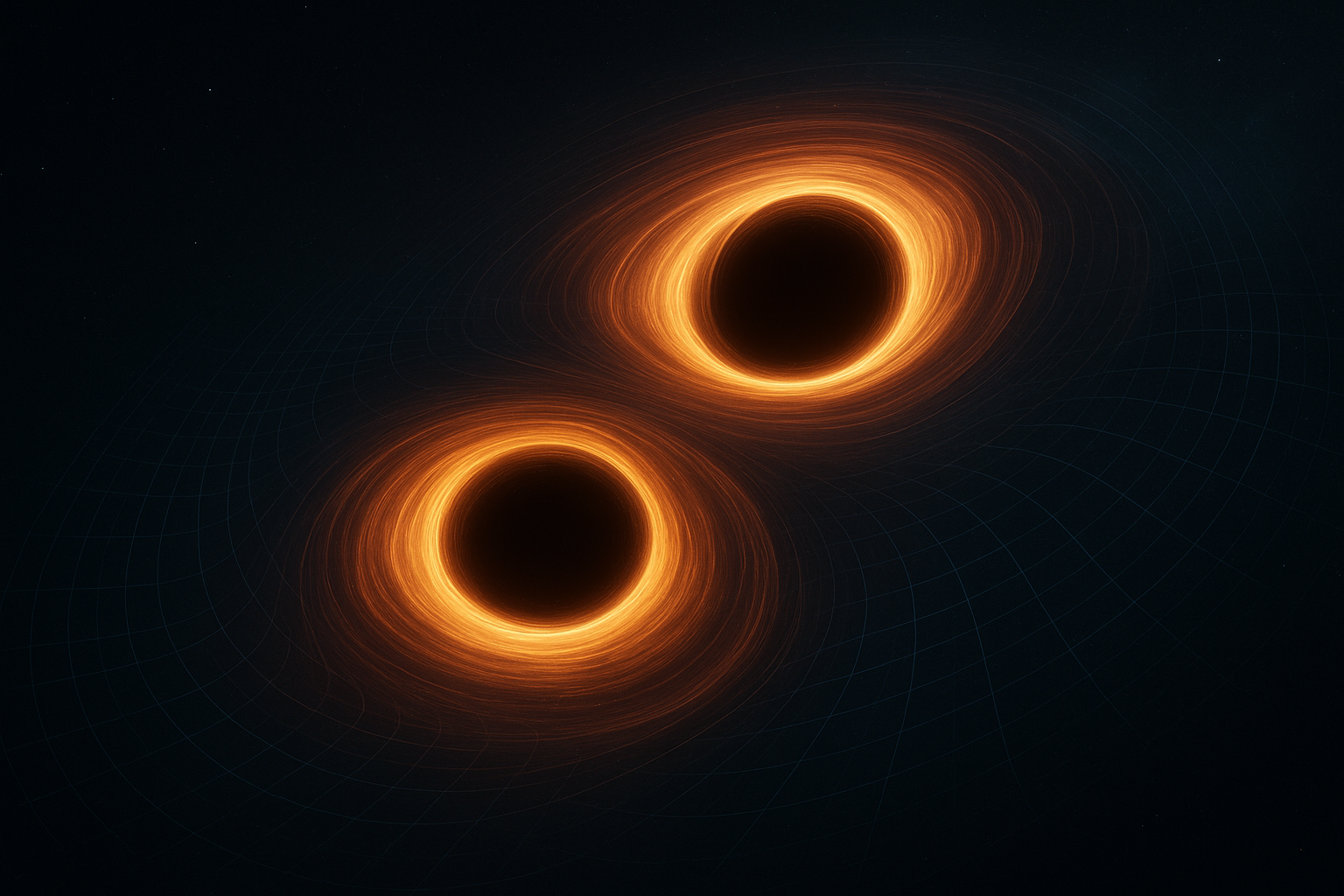 twin black hole collisions — Twin Black Hole Collisions Push Einstein’s Gravity