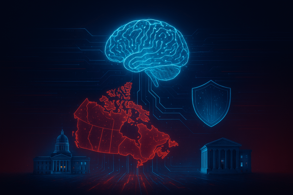 Canada AI safety blueprint digital governance illustration