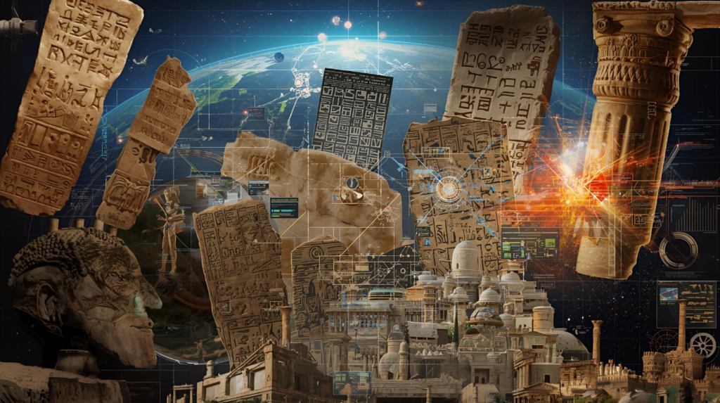 AI decoding ancient civilizations using machine learning and archaeology