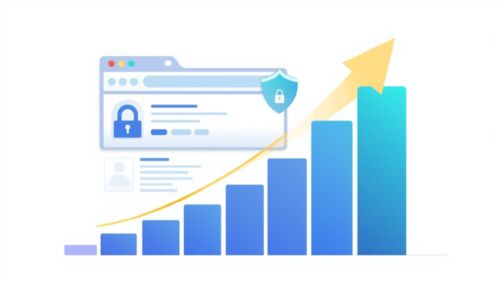 SSL in SEO showing HTTPS impact on Google rankings and website trust