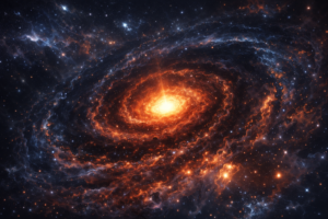 Self-interacting dark matter causing gravothermal collapse inside a galactic halo