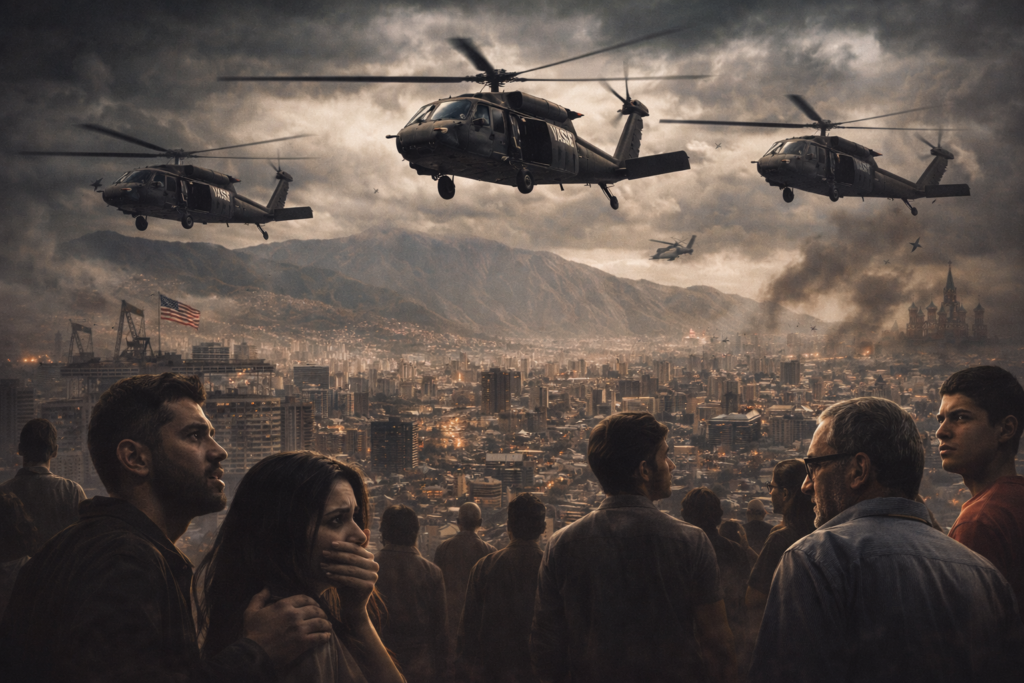 US operation Venezuela Maduro crisis illustration