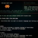 Open Source AI Coding: A developer working on a laptop with code on screen, representing local AI execution.