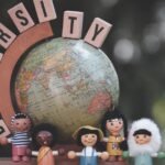 People from different cultures interacting with AI technology — cultural differences in AI adoption