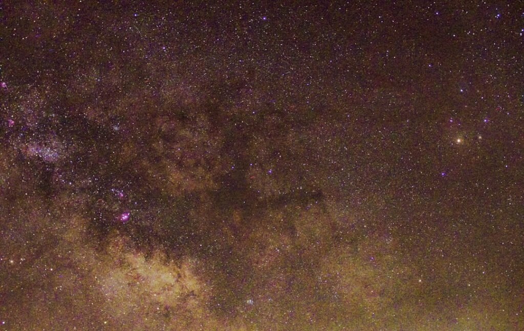 Superkilonova cosmic explosion event with red glow and gravitational waves