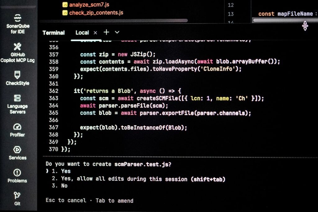 JavaScript module architecture decision diagram showing interconnected components