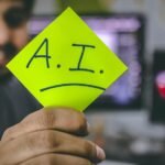 AI cyber-insecurity: digital locks and glowing neural network representing AI's role in future cybersecurity 2026