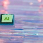 Quantum AI chaos prediction breakthrough in 2026, showing complex data patterns
