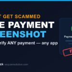 Fake payment screenshot scam warning — how to verify a real payment