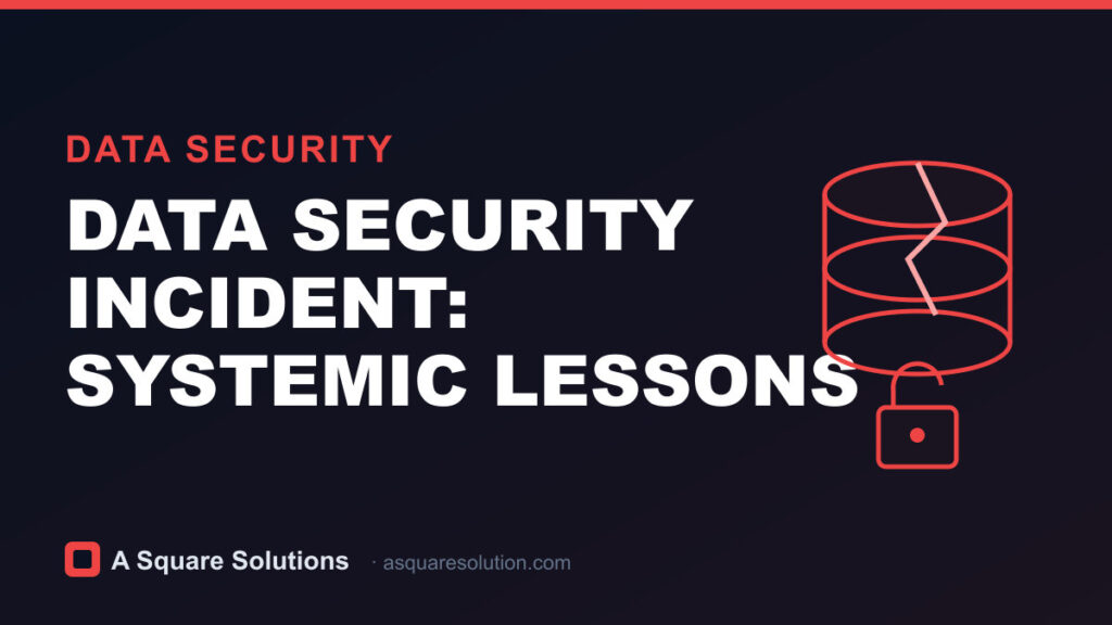 Data security breach illustration for the UK Biobank systemic lessons analysis